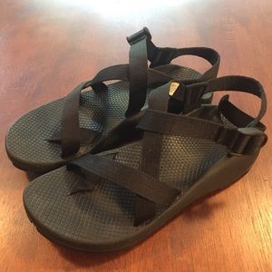 Chaco Sandal Size 9 Black Strappy